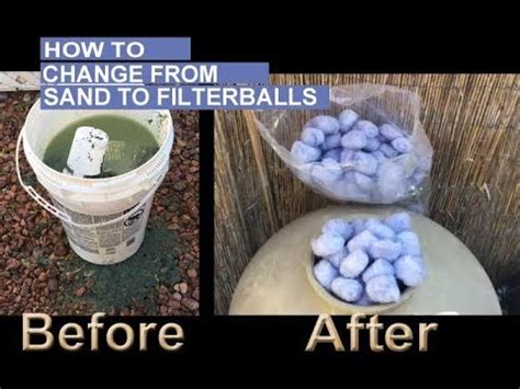 filtra balls|sand vs filter balls.